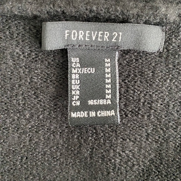 Forever 21 Black Cardigan - Picture 5 of 6